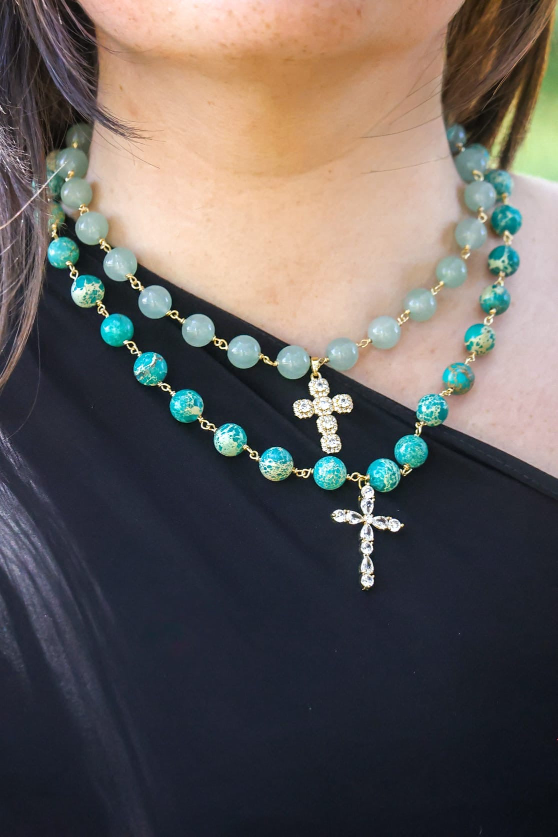 Collier - Dea x Jaspe Impérial