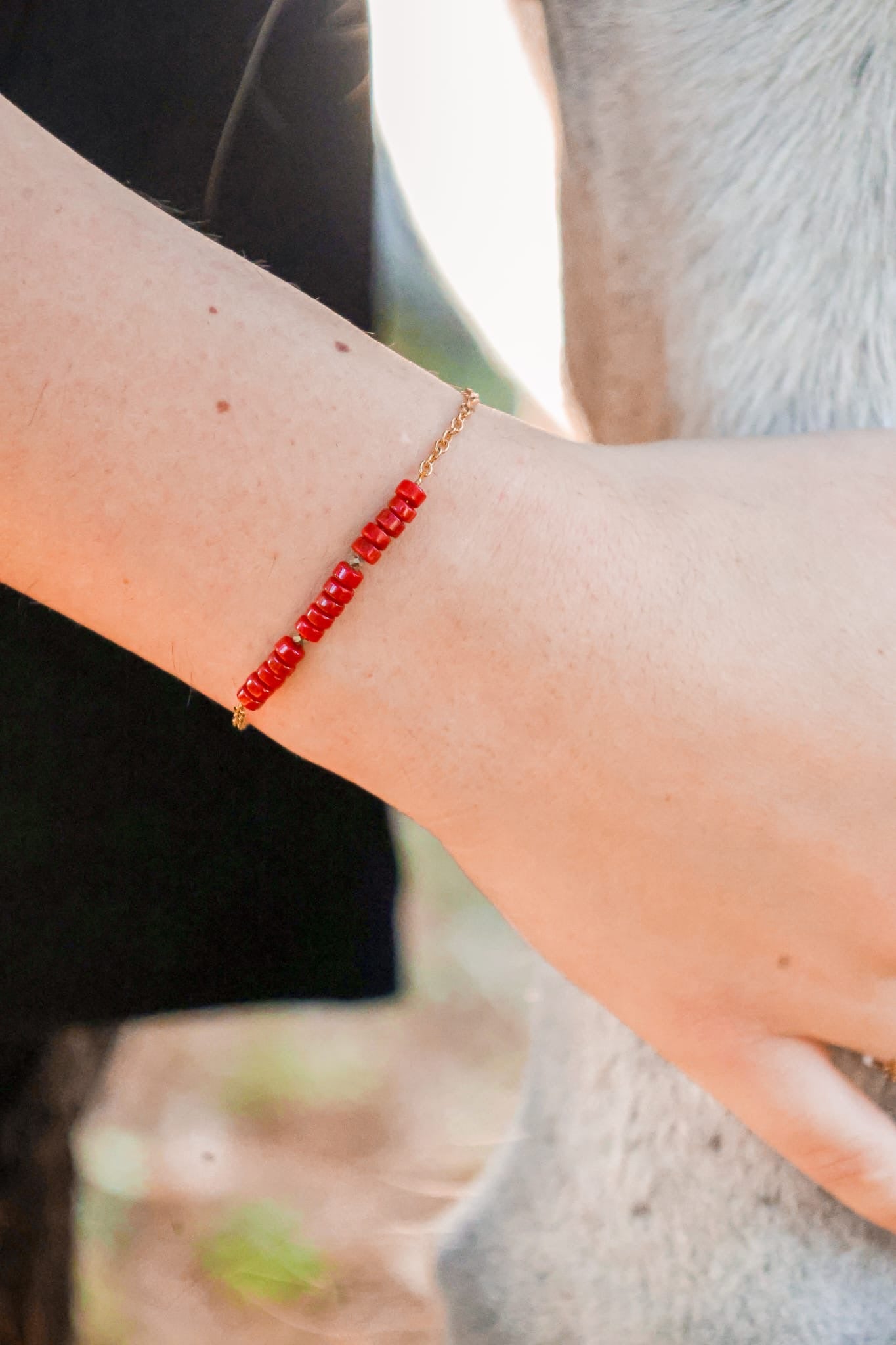 Bracelet - Aurélia x Corail Bambou
