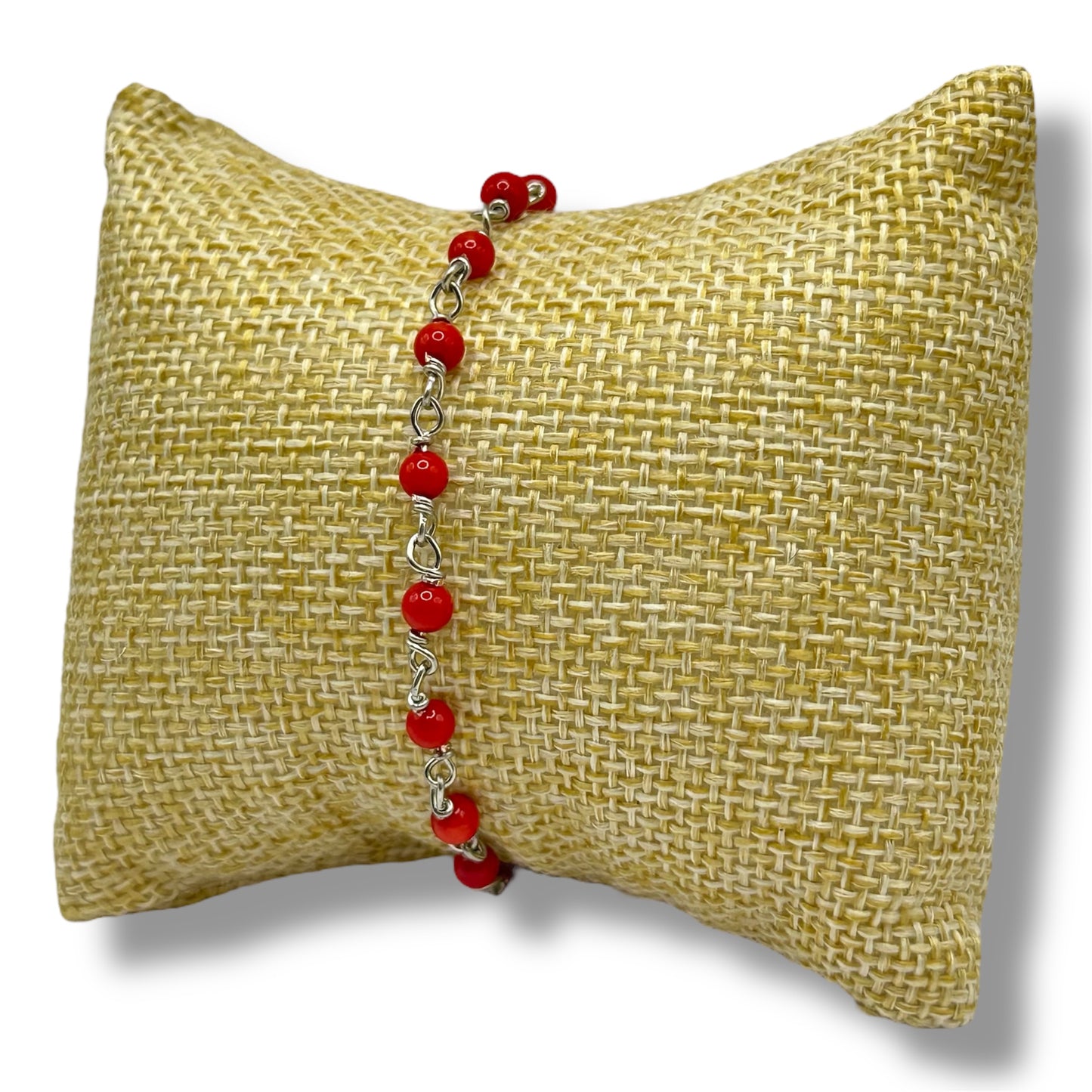 Bracelet - Santina x Corail bambou