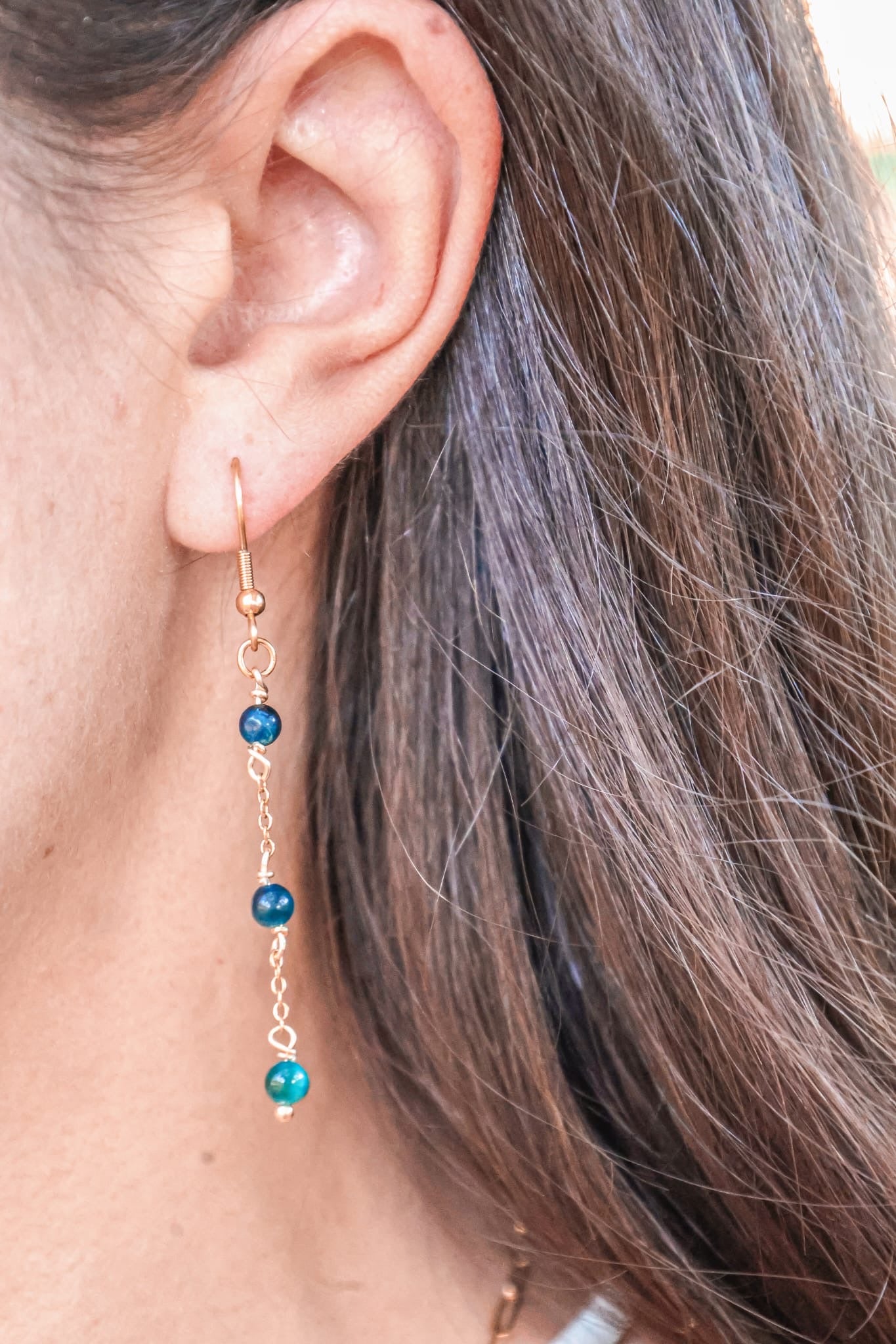Boucles d’oreilles - Letizia x Améthyste