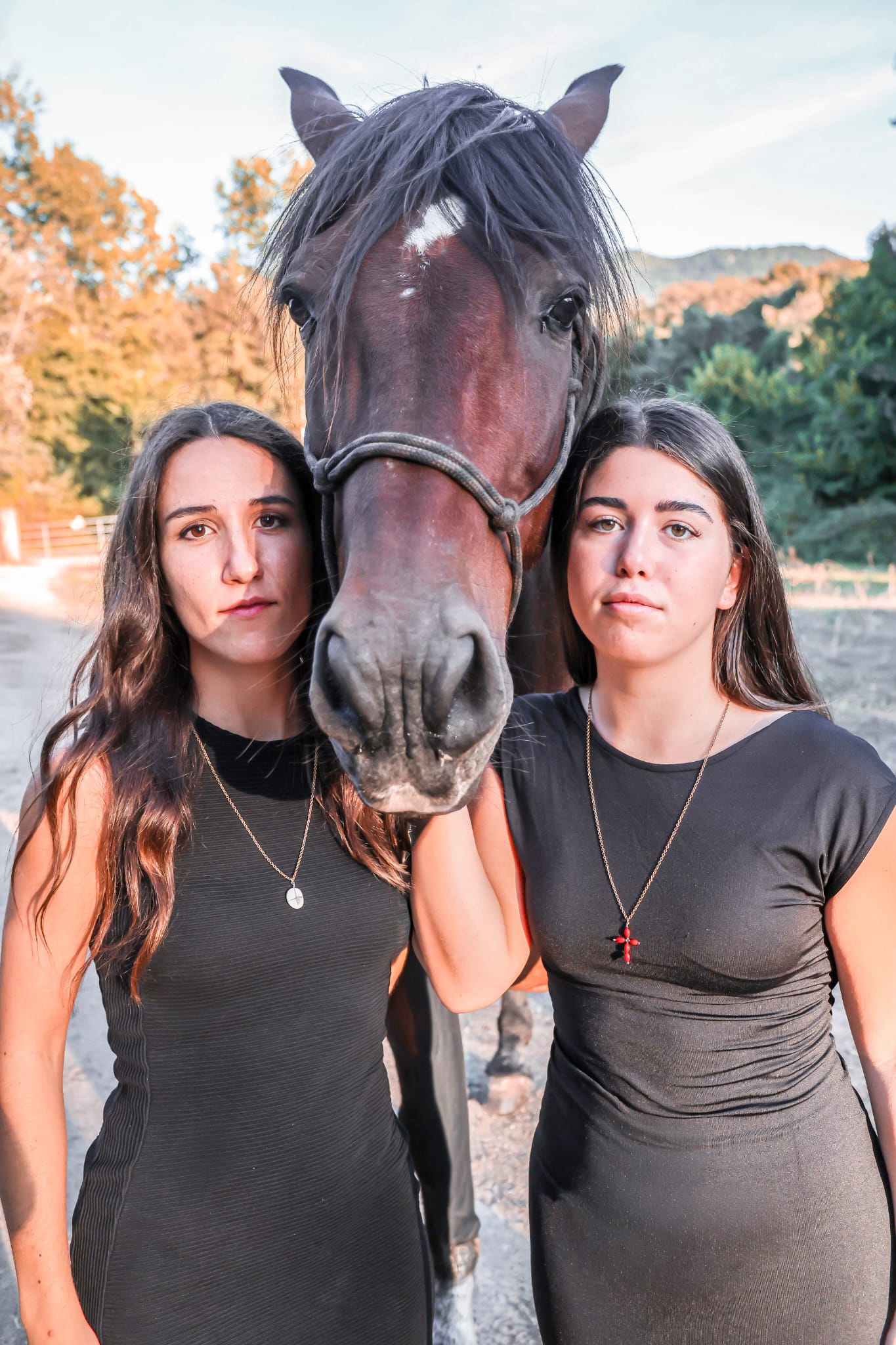 Collier - Lucia x Œil de Sainte Lucie Méditerranéen