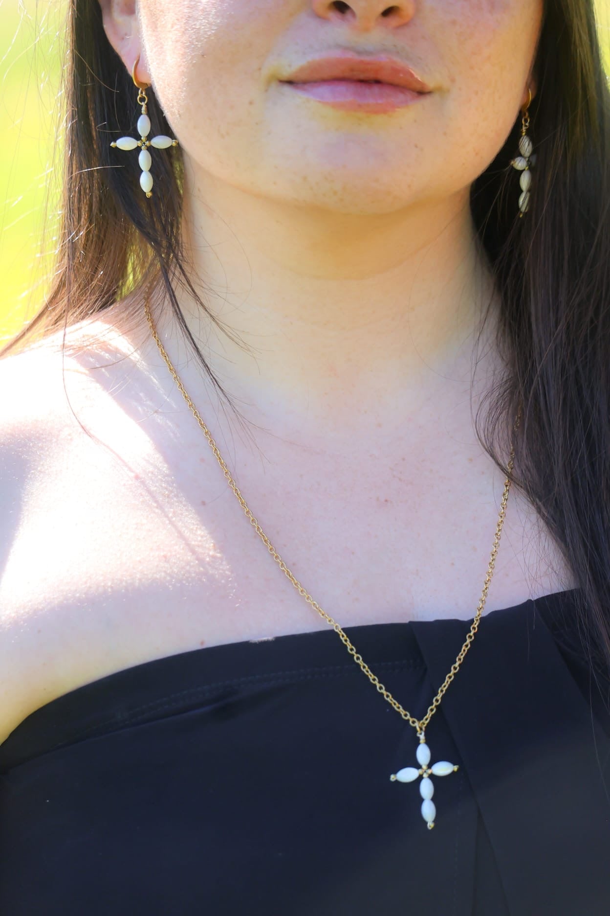 Boucles d’oreilles - Santa x Nacre