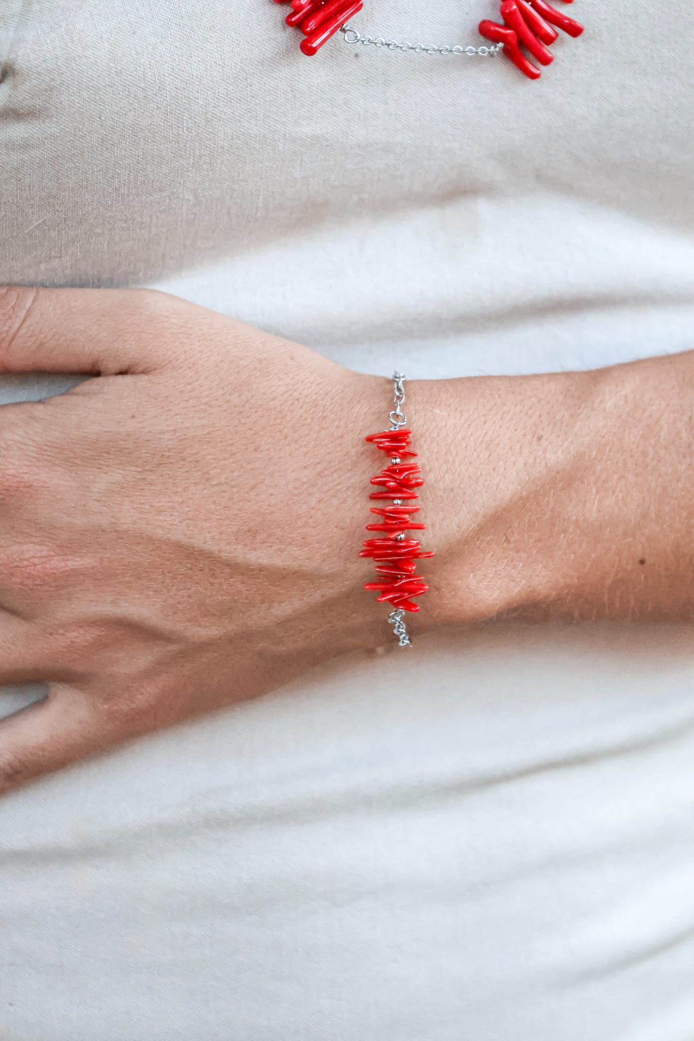 Bracelet - Léana x Corail Bambou