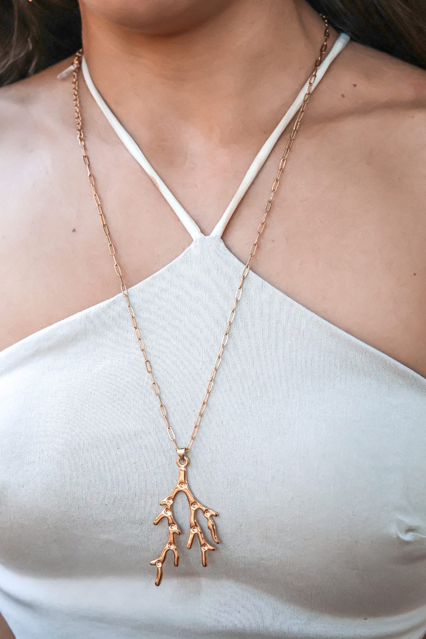 Collier Sautoir - Elena x Acier inoxydable