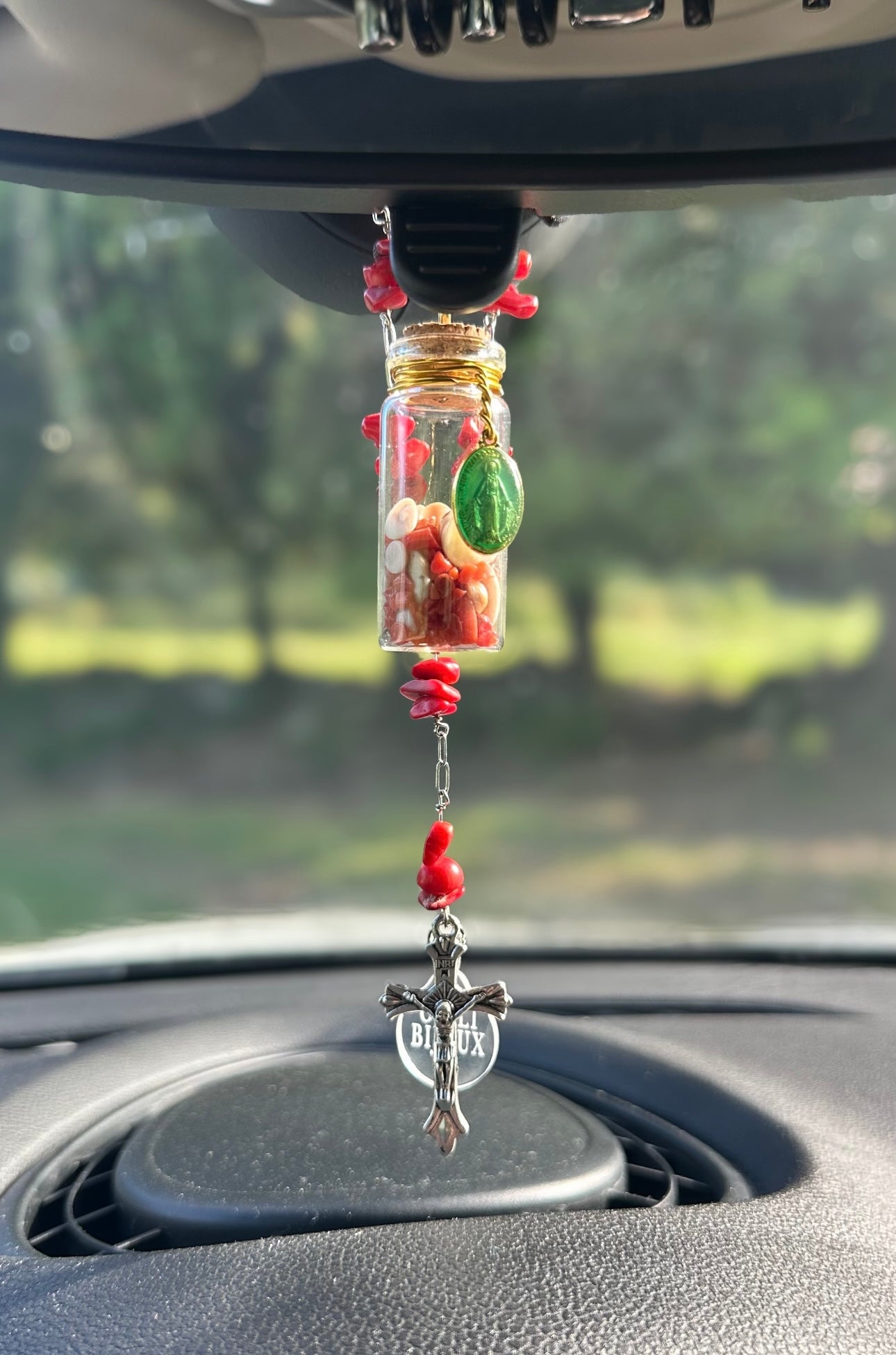 Chapelet de Protection x Corail Bambou