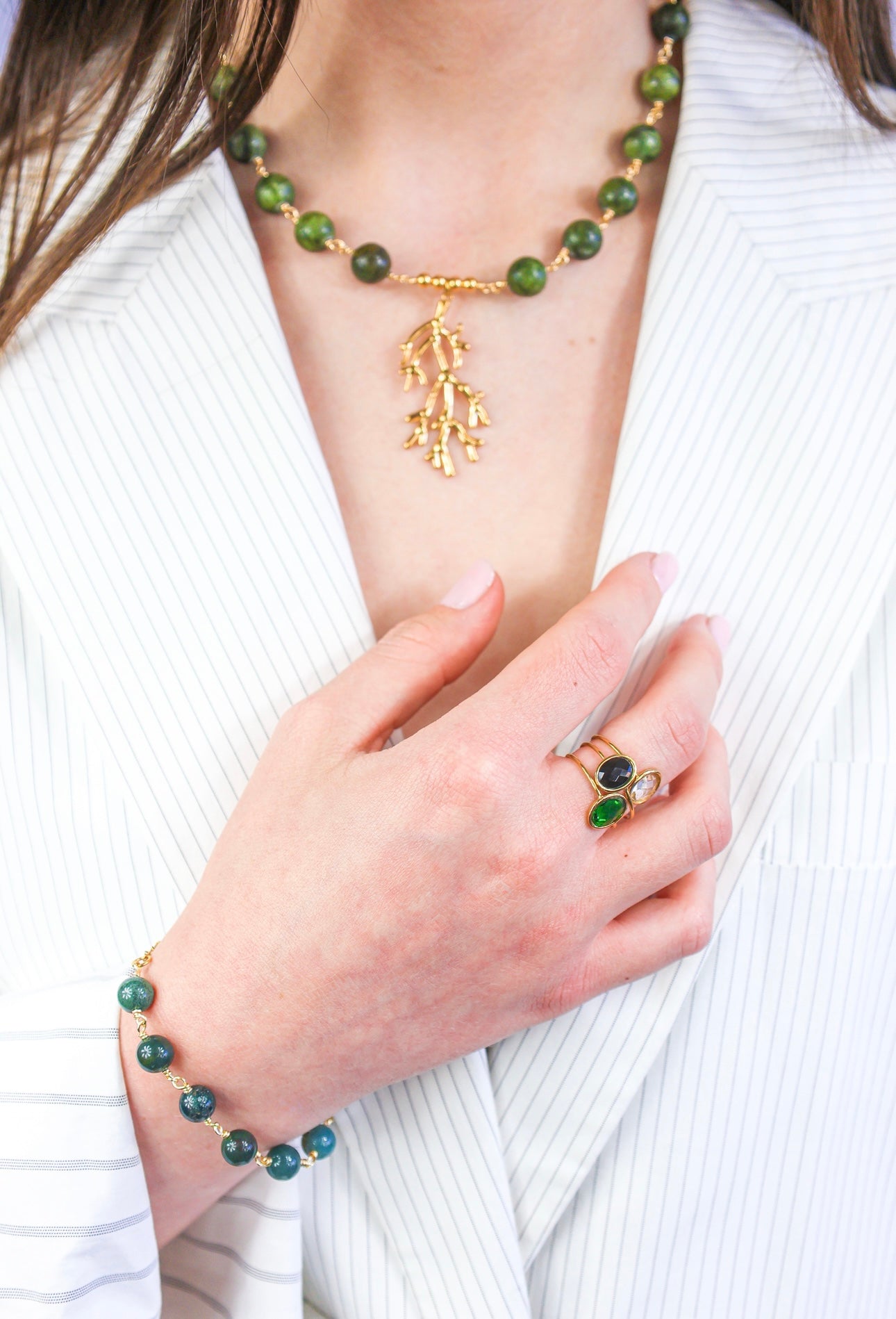 Collier - Dea x Jade Thaïlandais