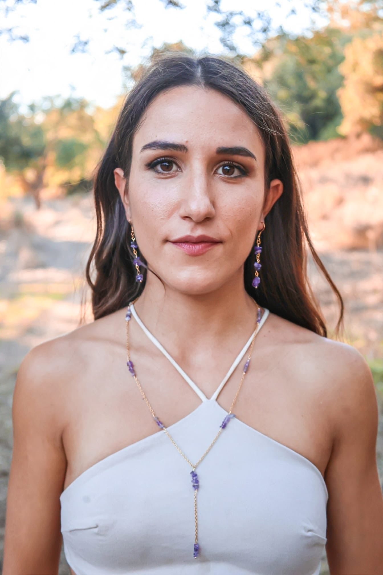 Collier - Rosa x Améthyste