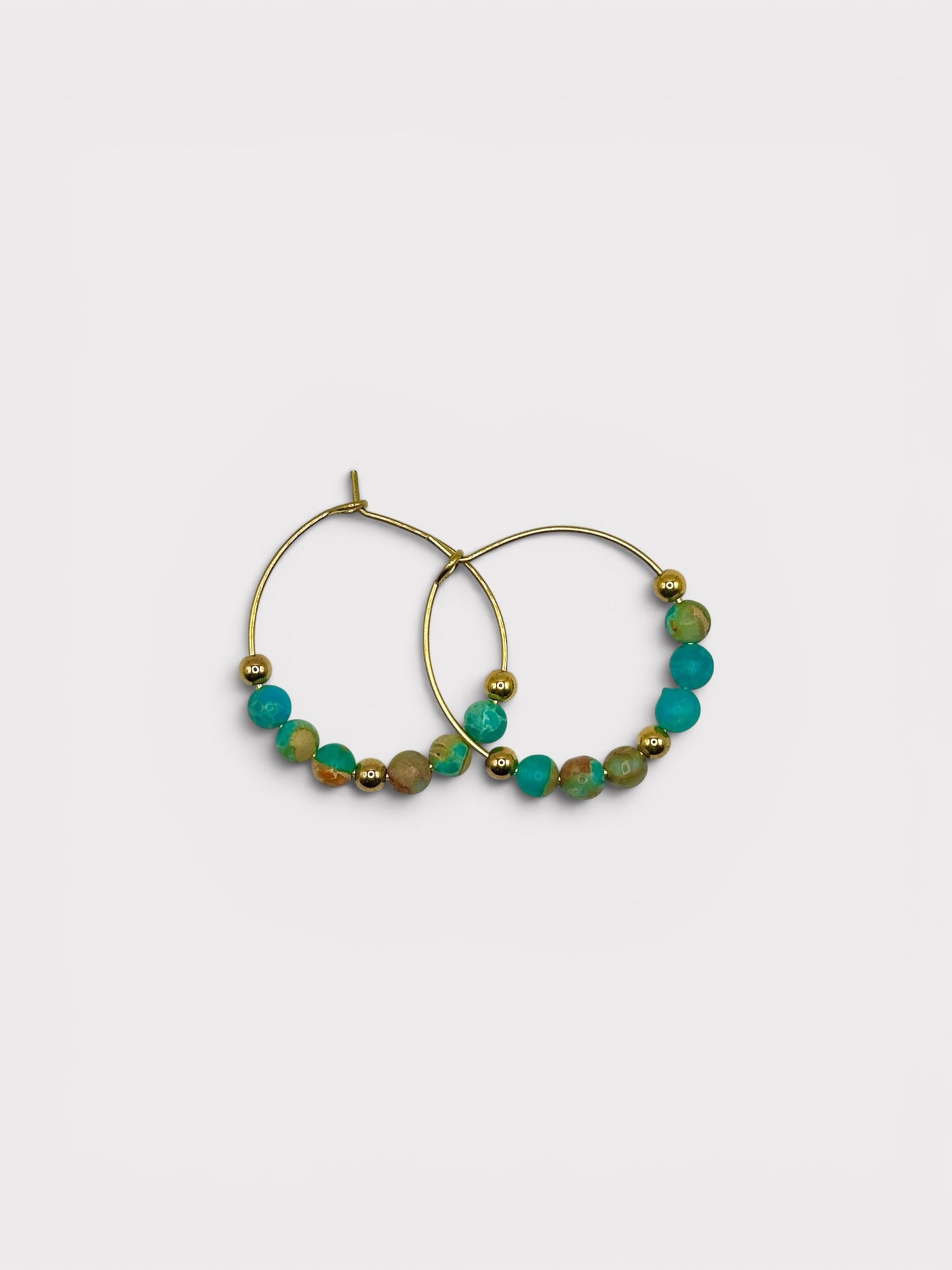 Boucles d’oreilles - Vannina x Jaspe Aquaterra