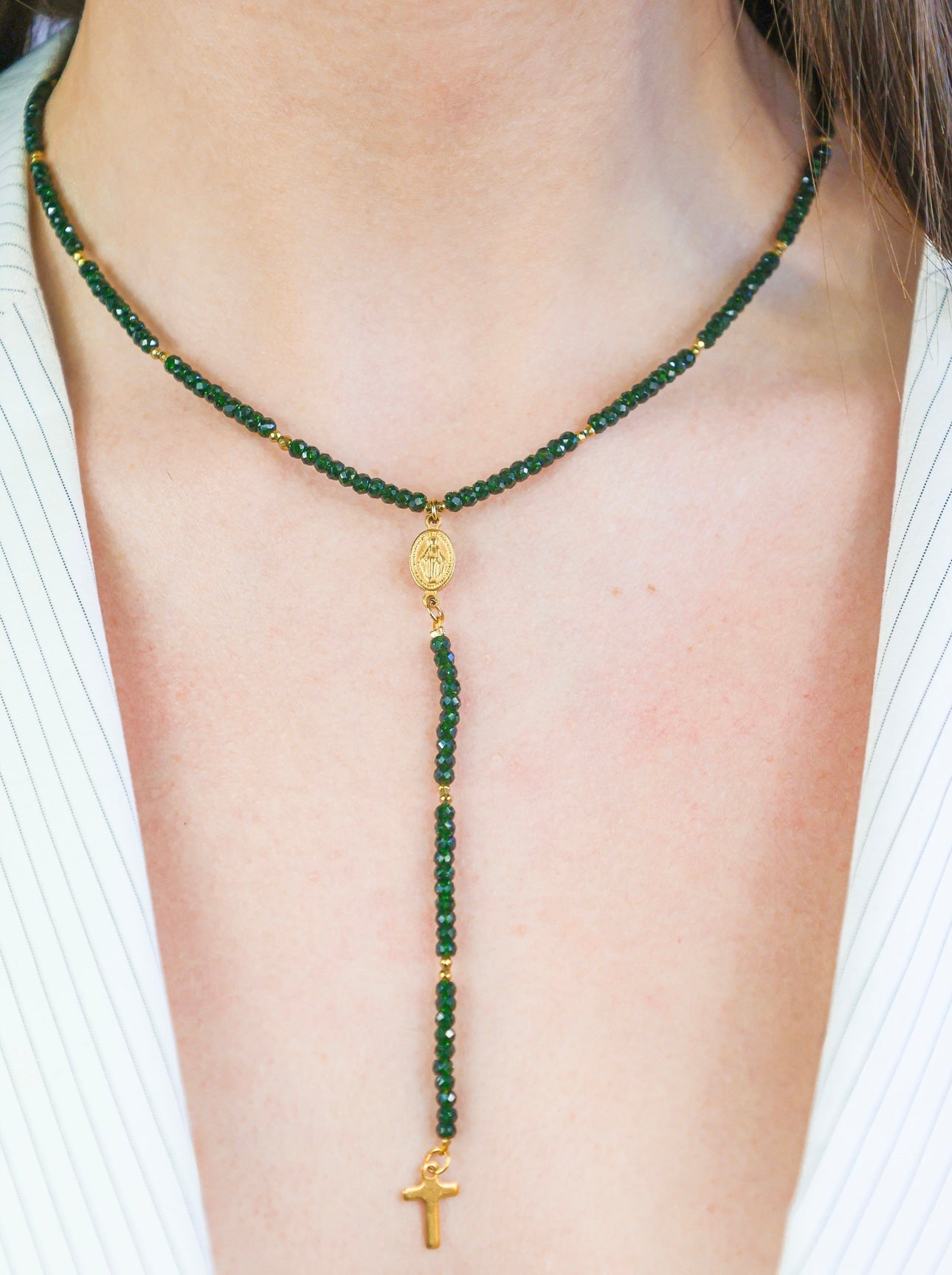 Collier - Fiorella x Green Sand Stone