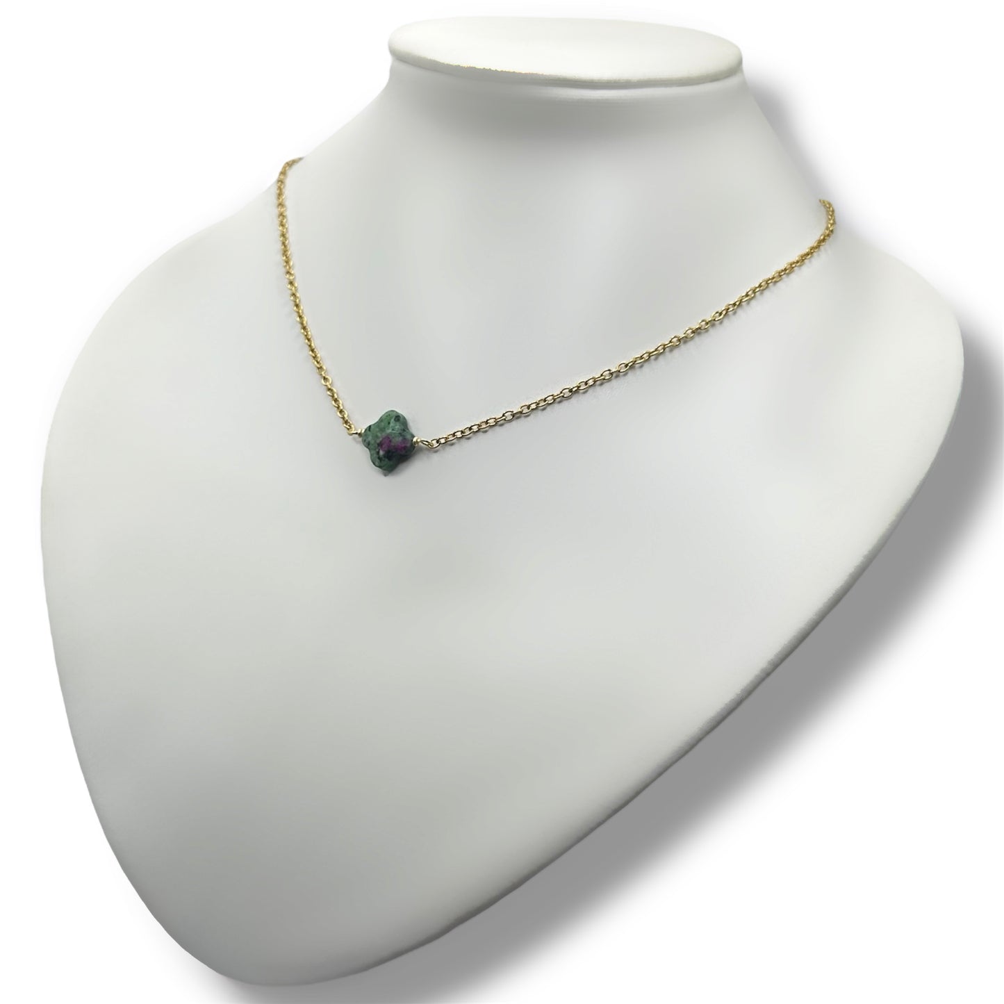 Collier - Allegria x Trèfle Rubis Zoizite