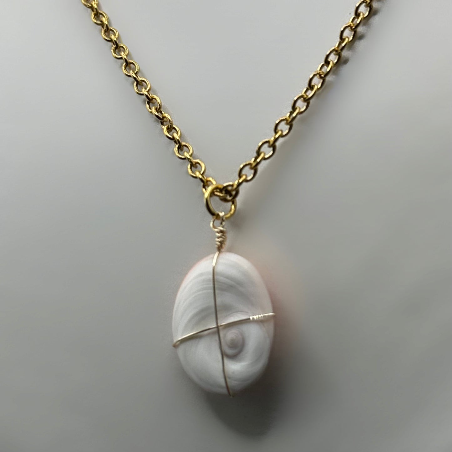 Collier - Lucia x Œil de Sainte Lucie Méditerranéen
