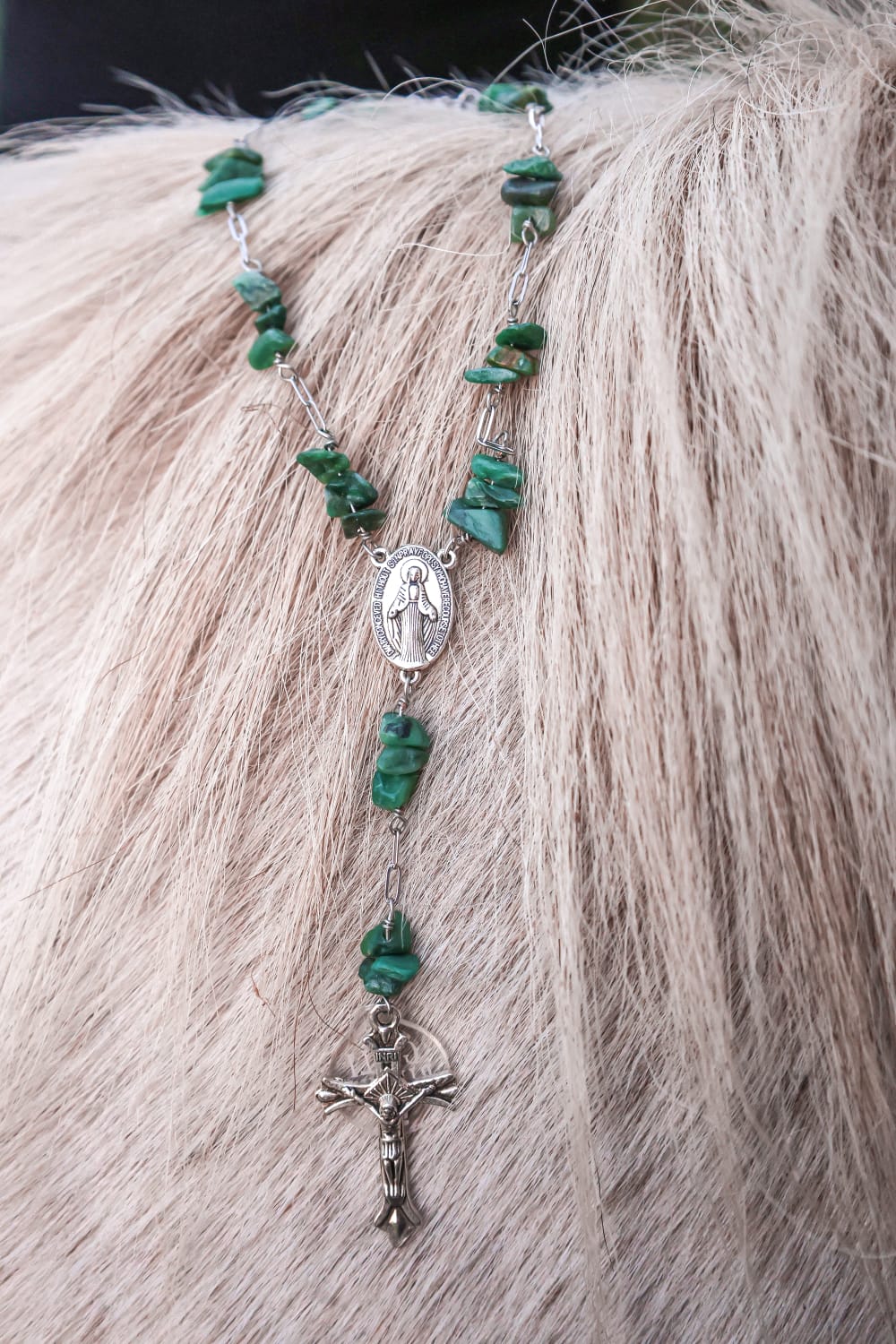 Chapelet de Protection x Opale Verte