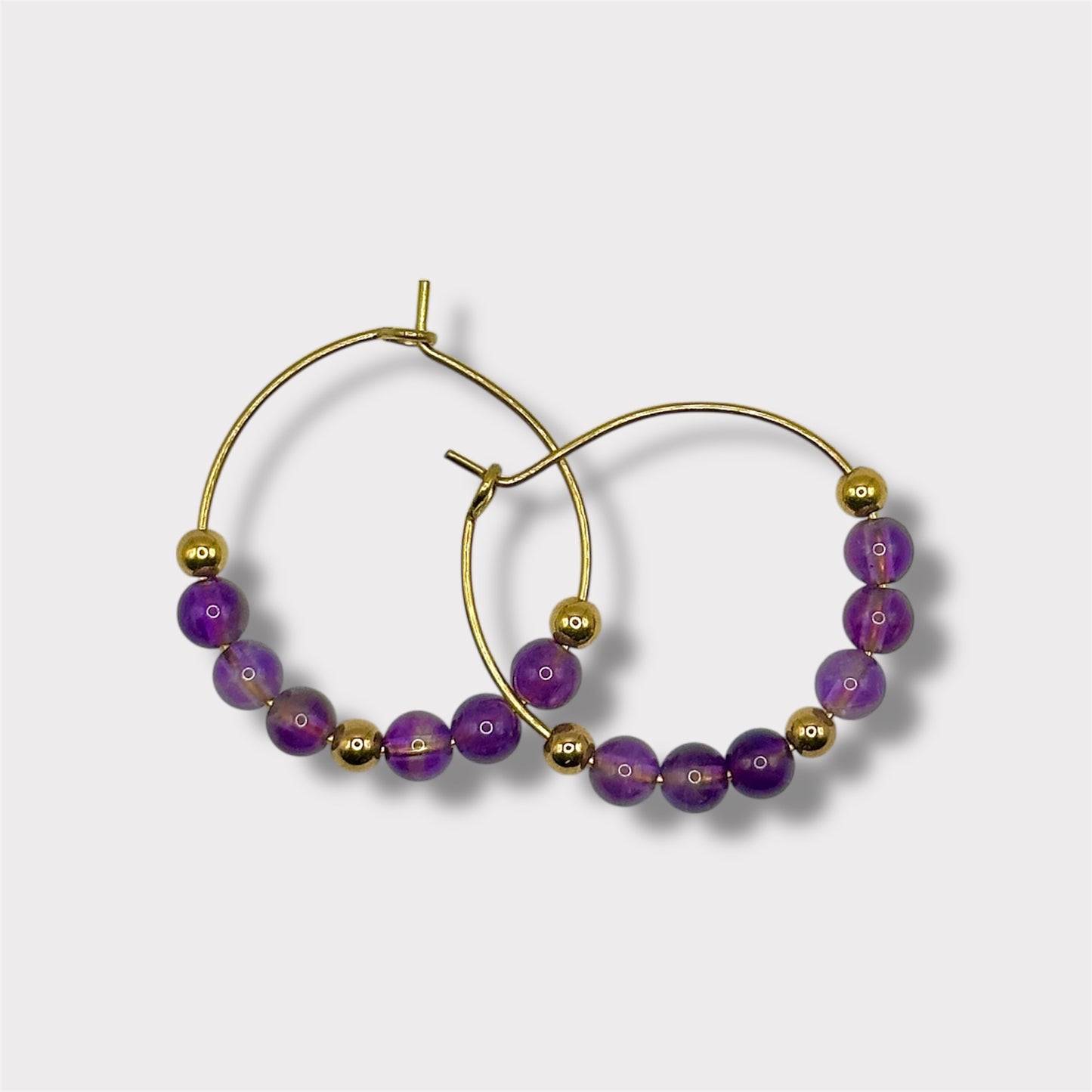 Boucles d’oreilles - Vannina x Améthyste