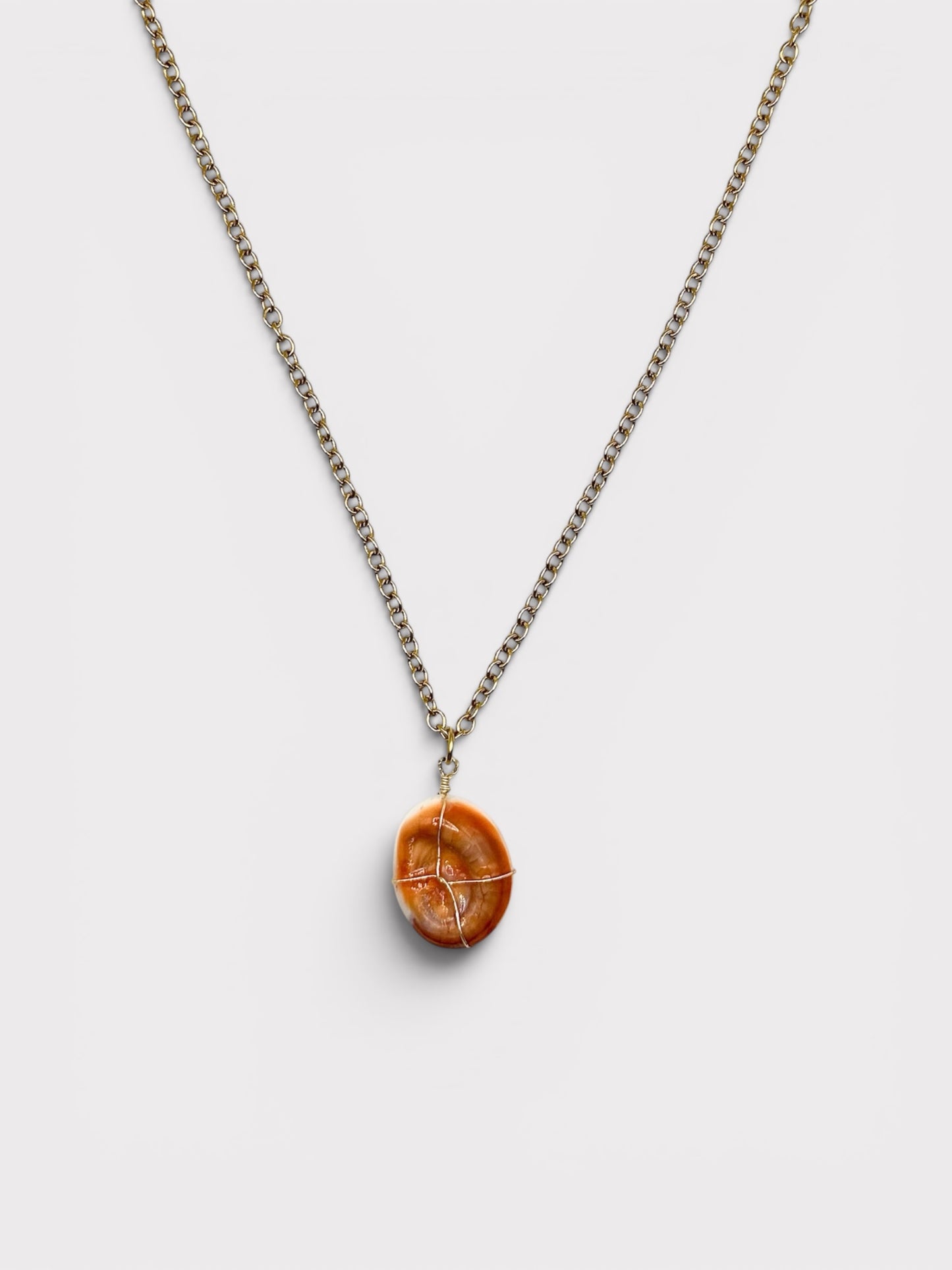 Collier - Lucia x Œil de Sainte Lucie Méditerranéen
