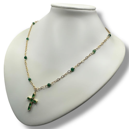 Collier - Alba x Mica Vert