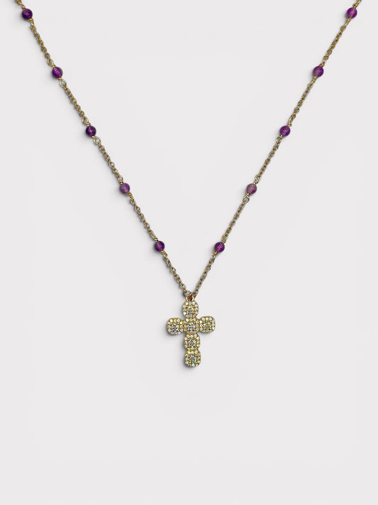 Collier - Alba x Améthyste