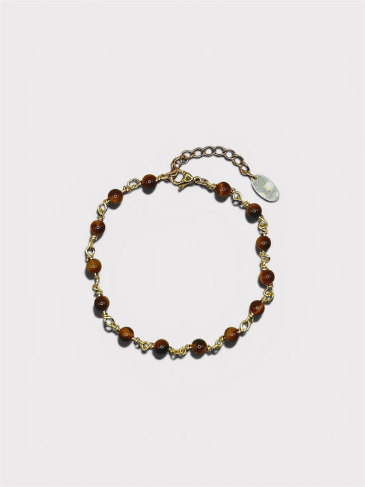 Bracelet - Santina x Œil de Tigre