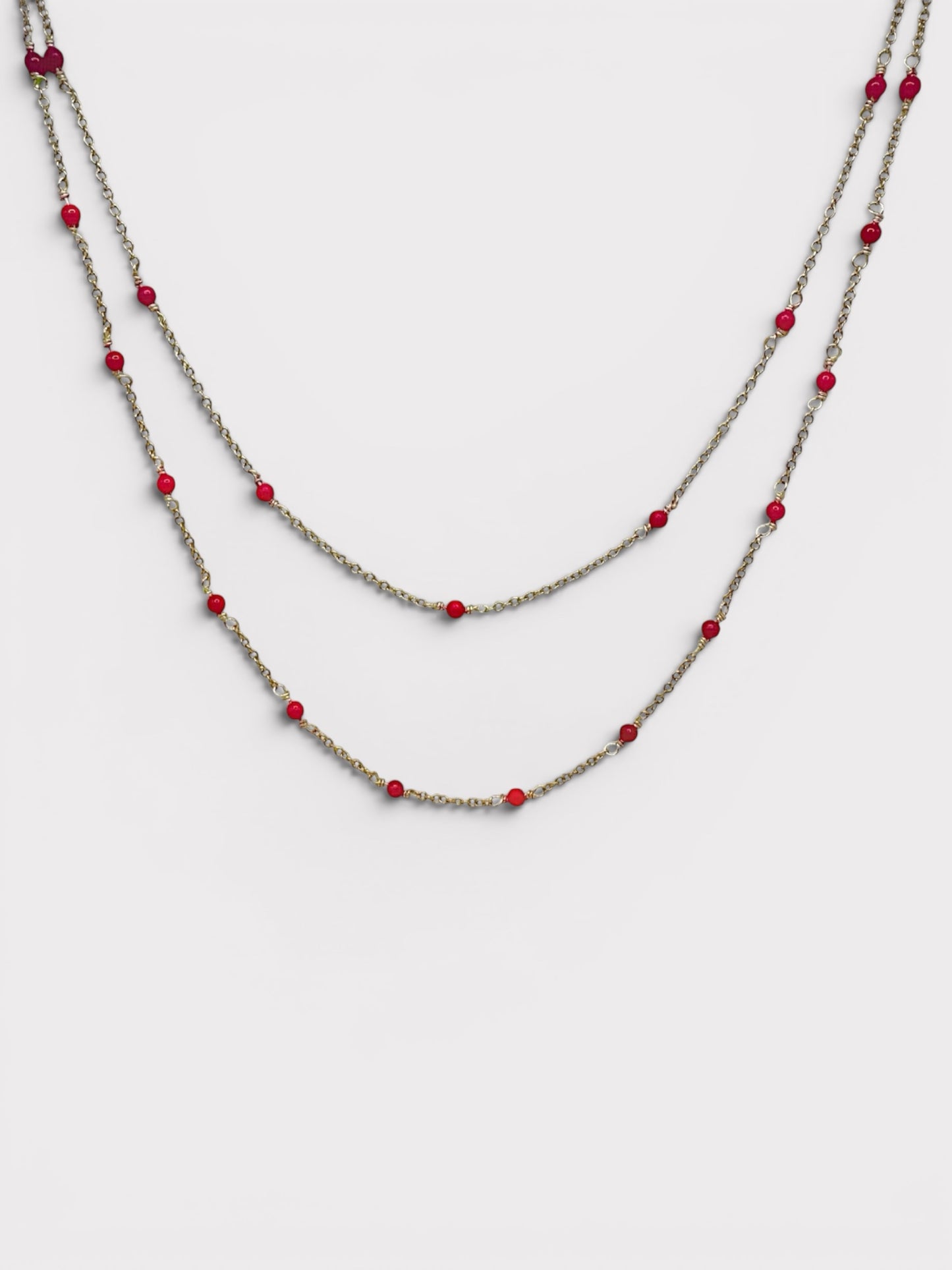 Collier - Stella x Corail Bambou