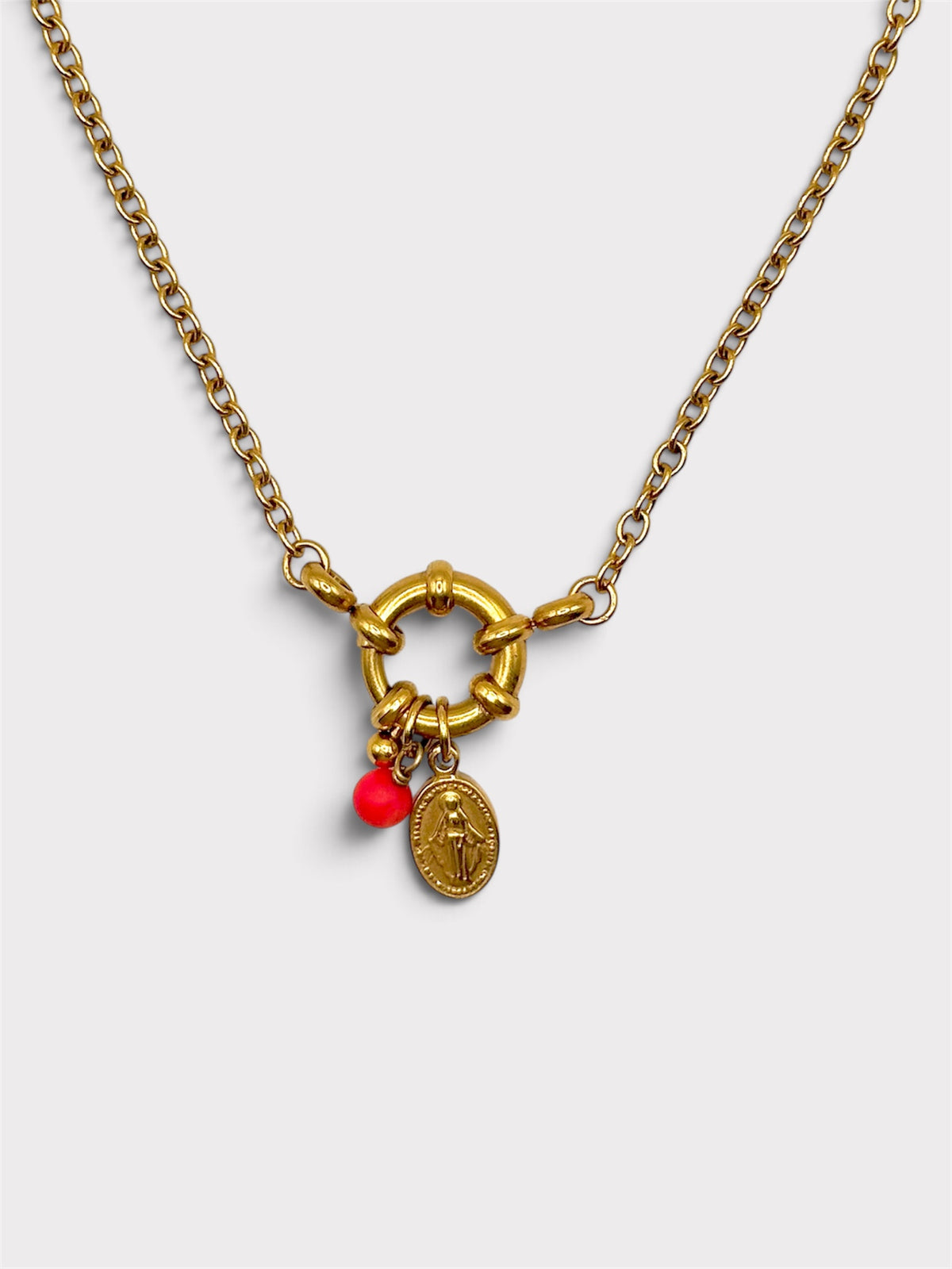 Collier - Leria x Corail Bambou