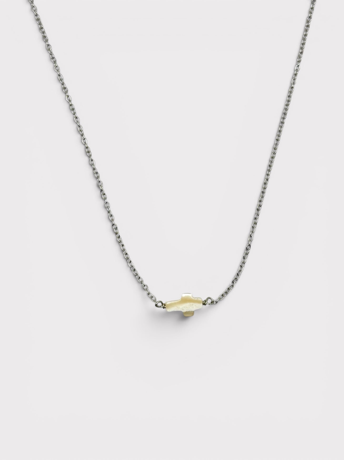 Collier - Allegria x Croix Nacré