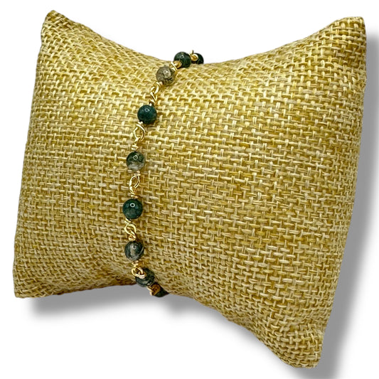 Bracelet - Santina x Agate mousse