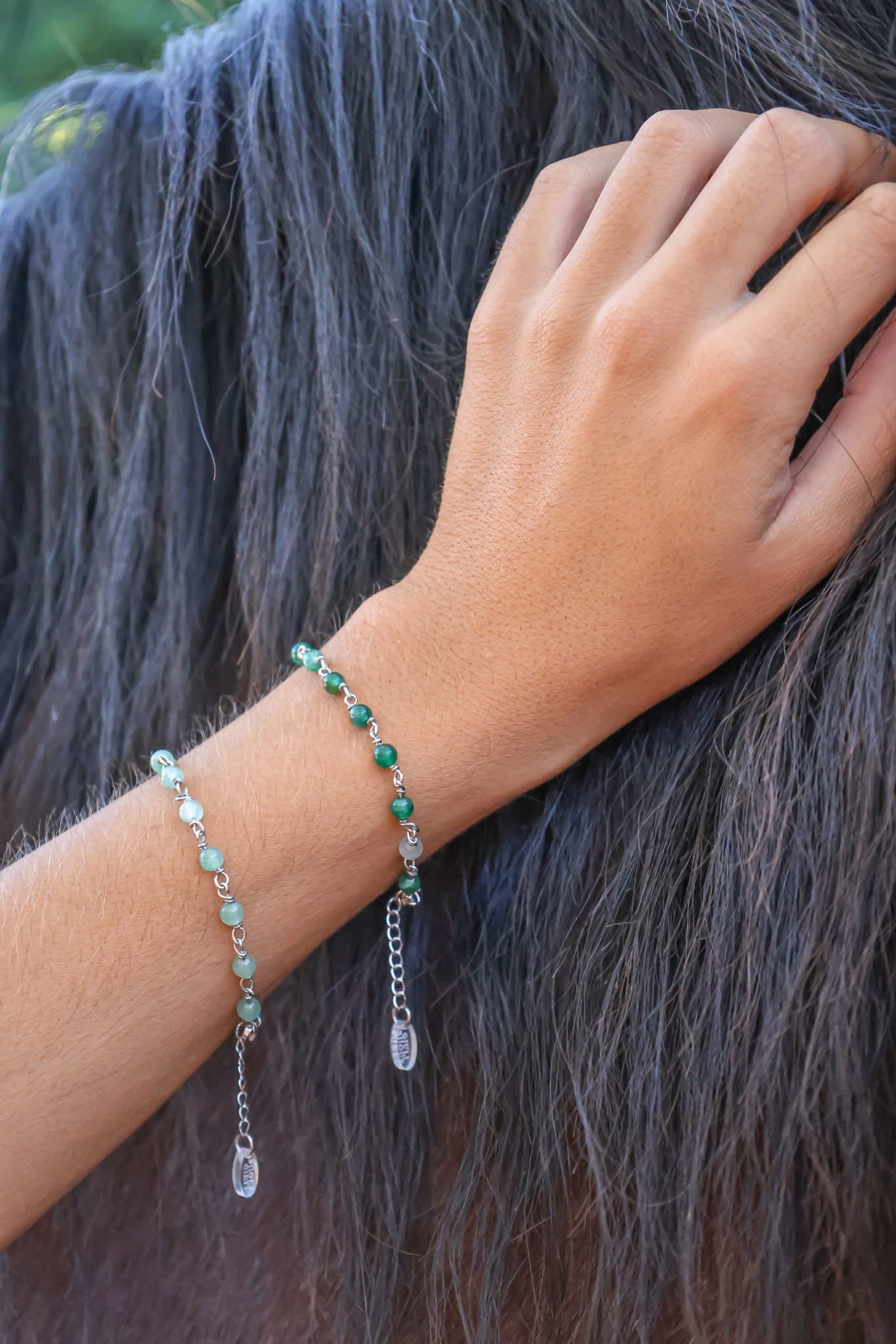 Bracelet - Santina x Mica Vert