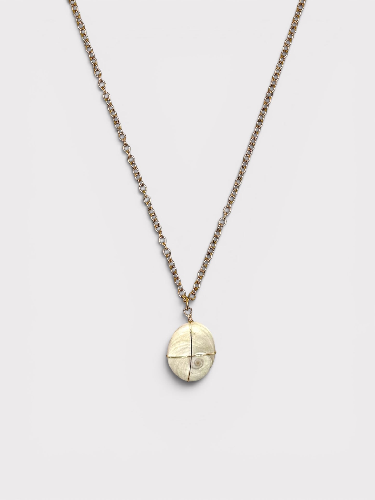 Collier - Lucia x Œil de Sainte Lucie Méditerranéen