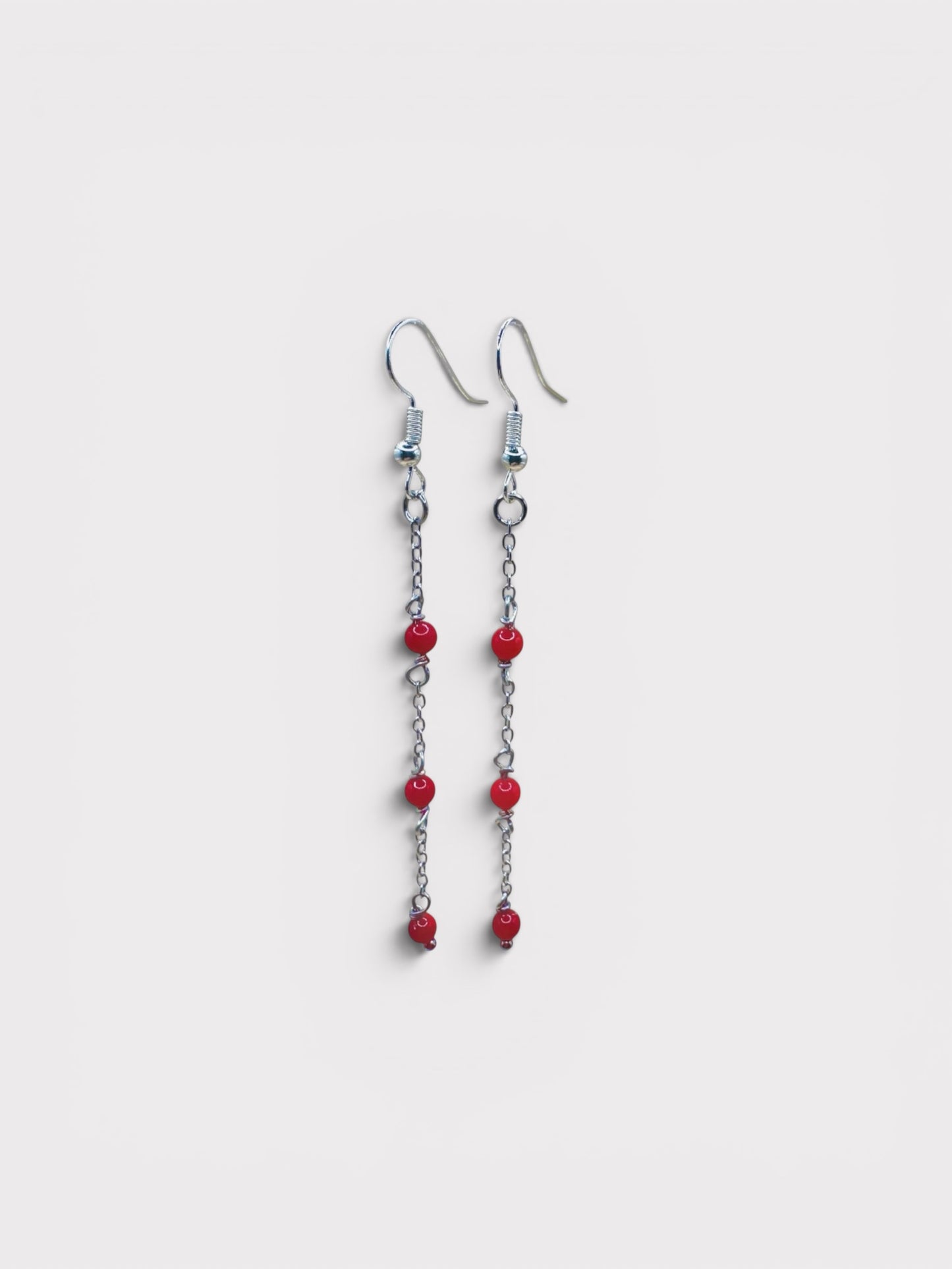 Boucles d’oreilles - Letizia x Corail Bambou