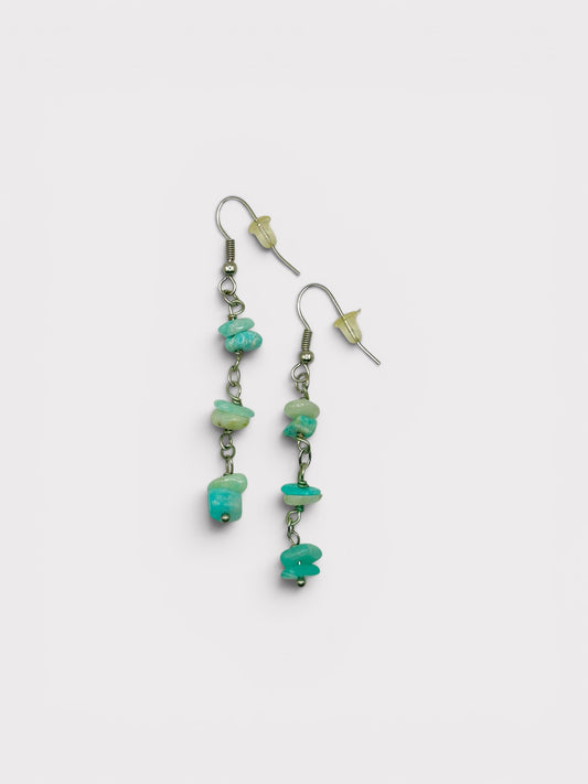 Boucles d’oreilles - Valeria x Amazonite