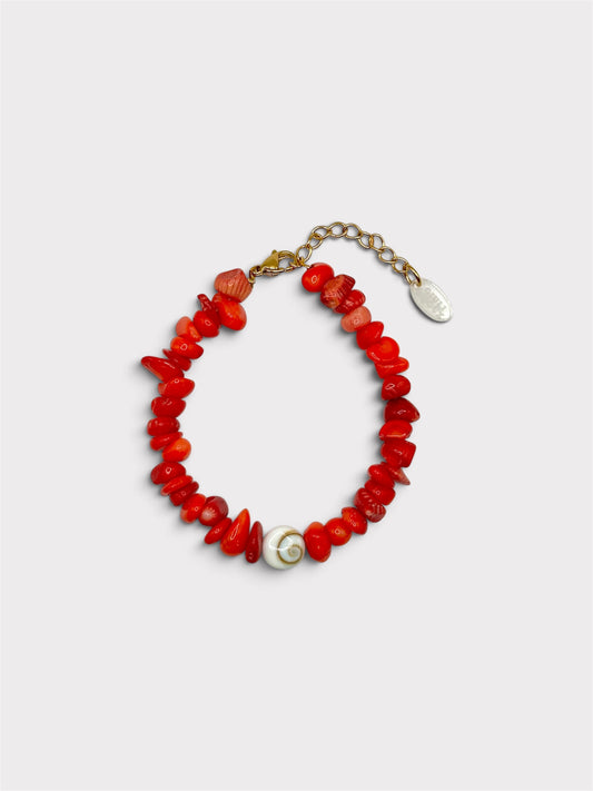 Bracelet - Lesia x Corail Bambou