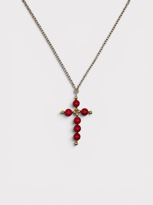 Collier - Santa x Corail Bambou