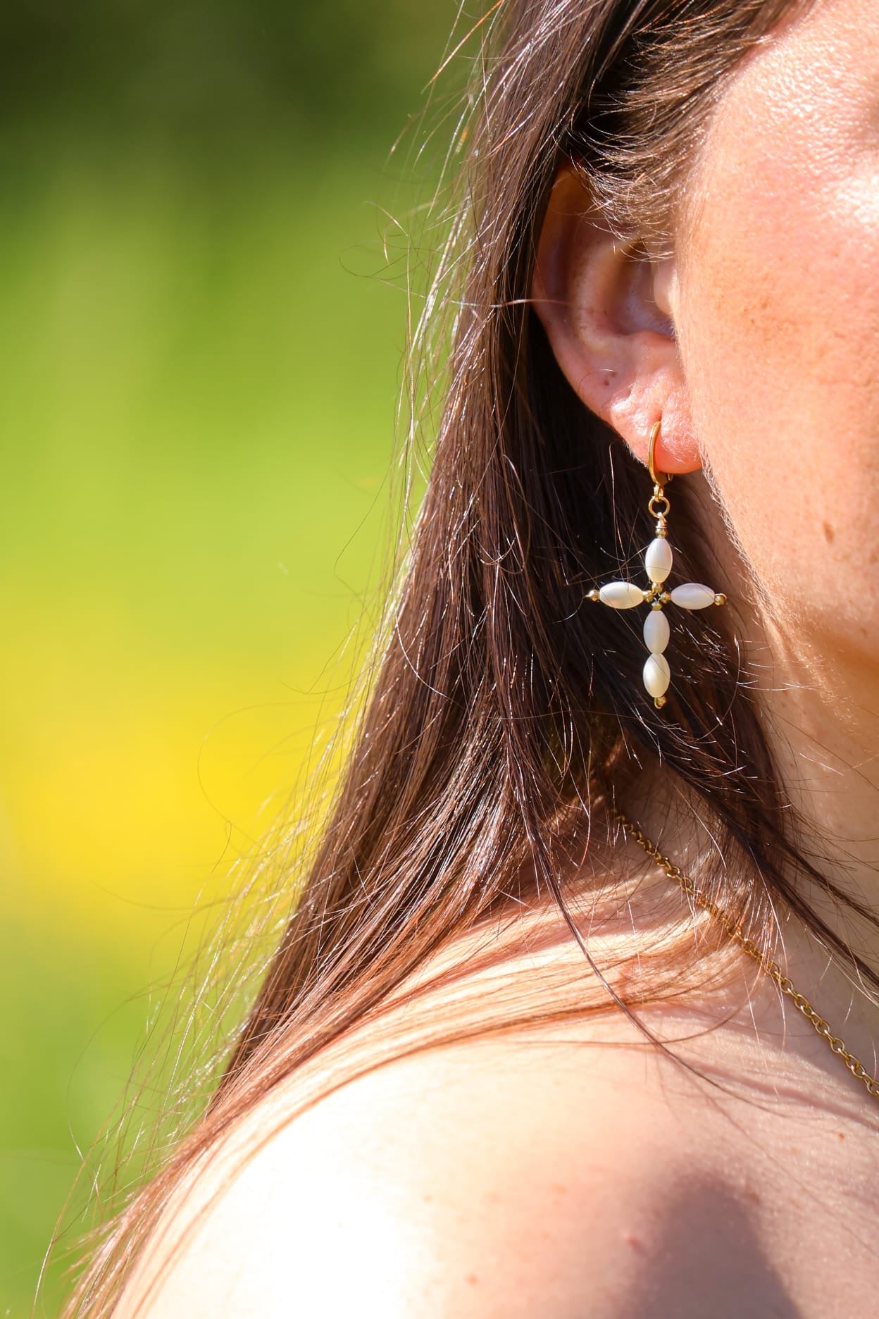 Boucles d’oreilles - Santa x Nacre