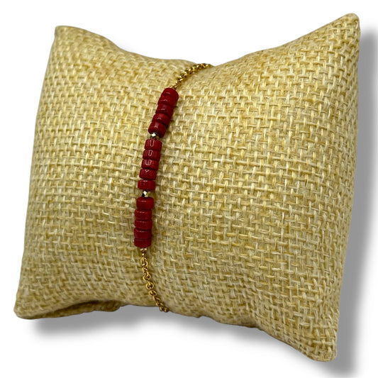 Bracelet - Aurélia x Corail Bambou