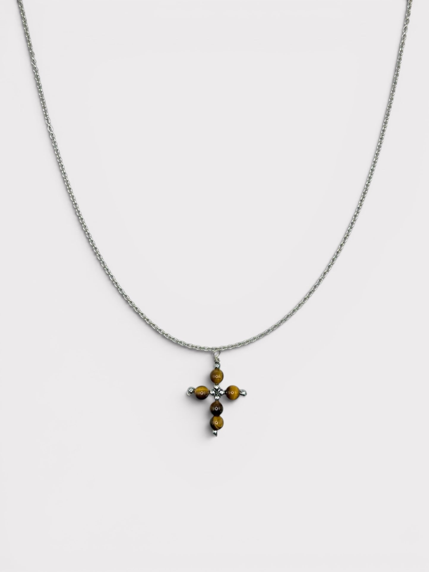 Collier - Santa x Œil de Tigre