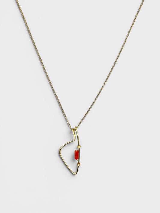 Collier - Isula x Corail Bambou