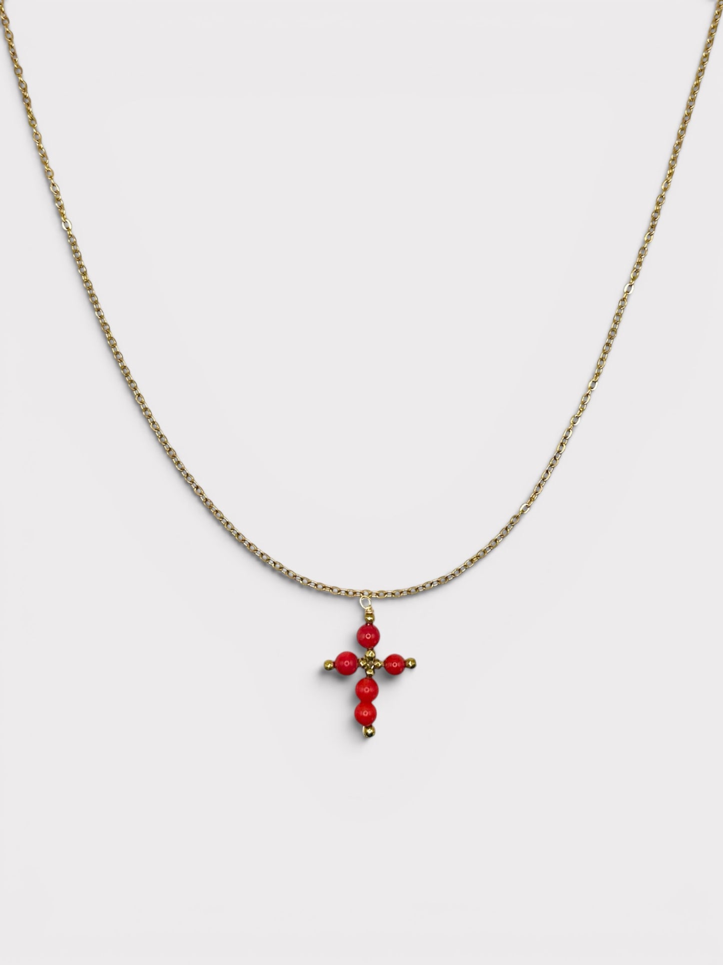 Collier - Santa x Corail Bambou
