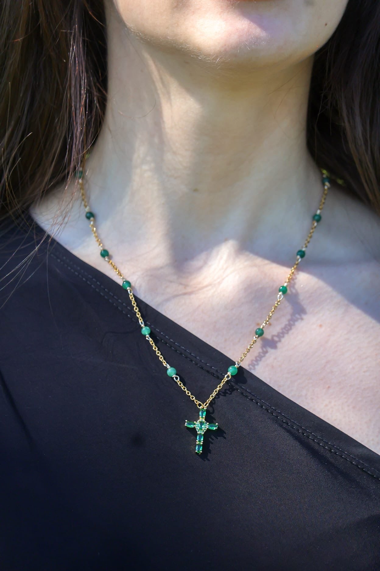Collier - Alba x Mica Vert