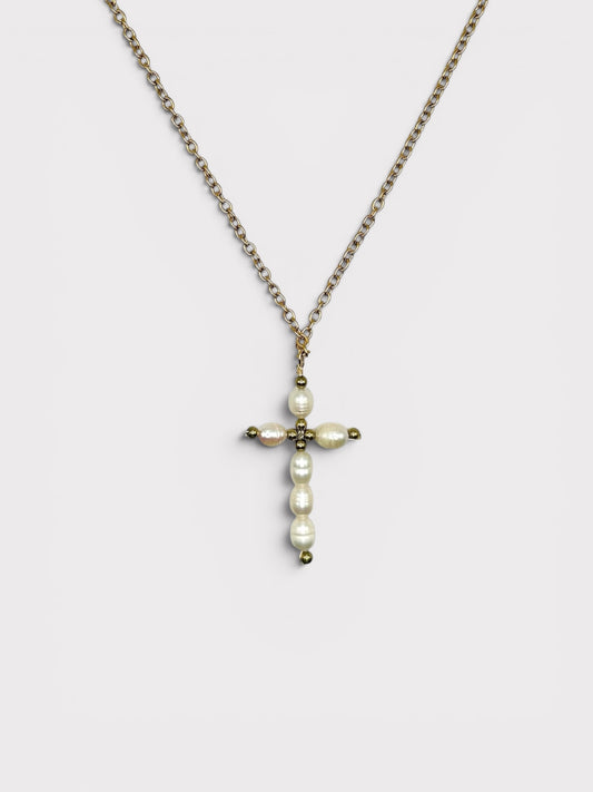 Collier - Santa x Perles de Culture