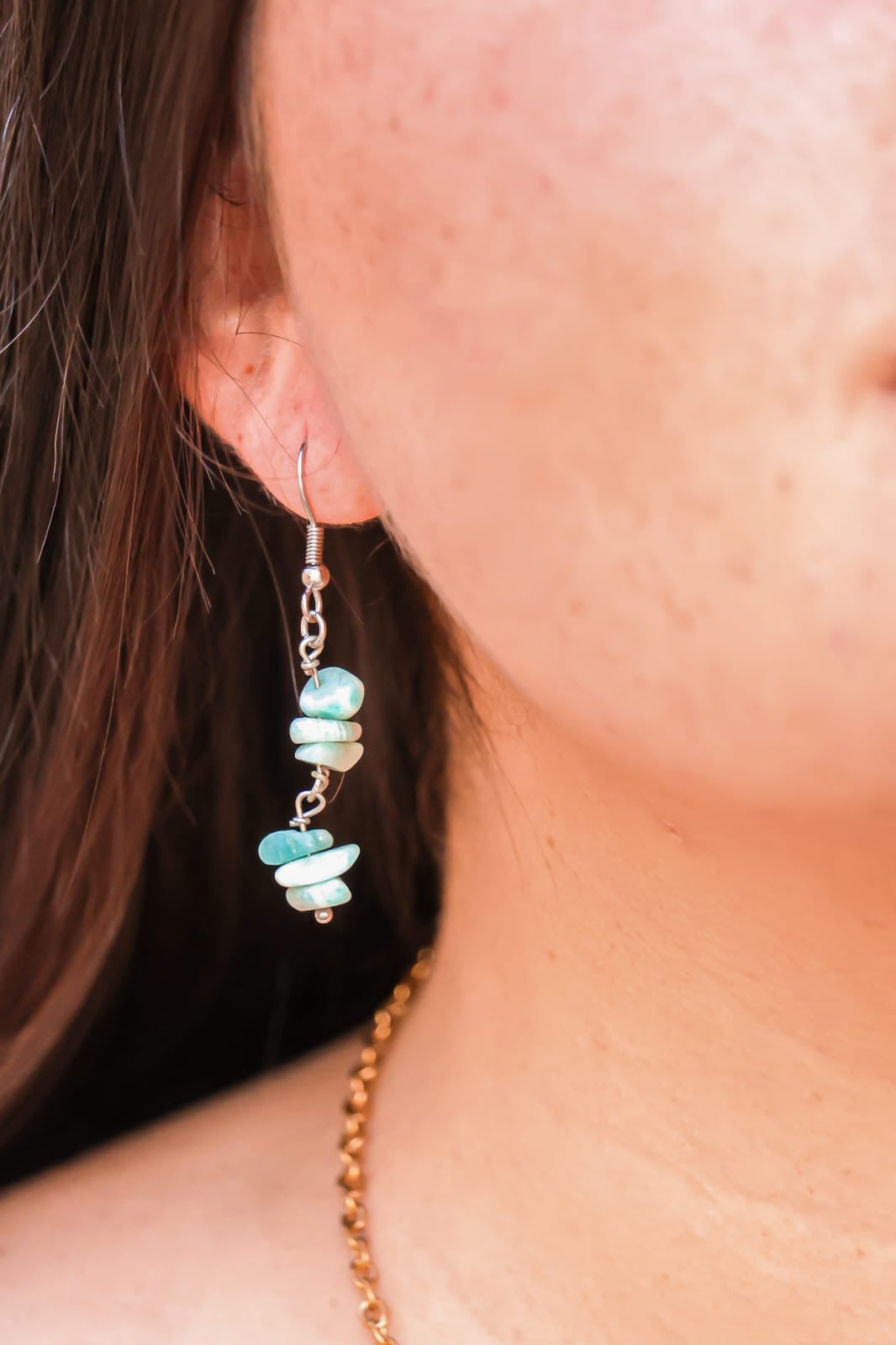 Boucles d’oreilles - Valeria x Amazonite