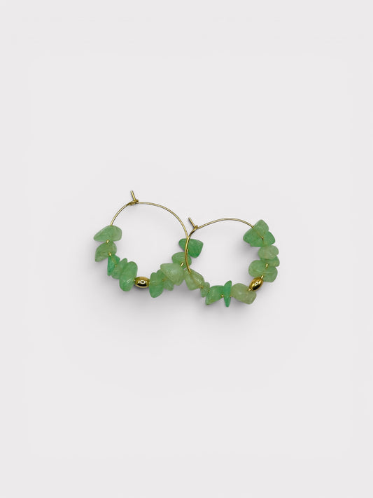 Boucles d’oreilles - Vannina x Aventurine