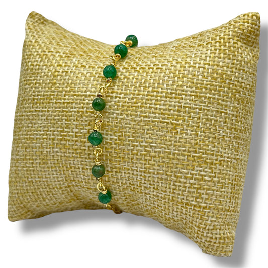 Bracelet - Santina x Mica vert