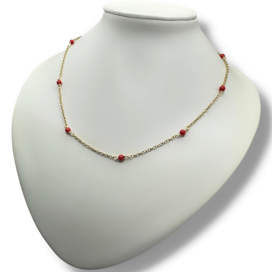 Collier - Stella x Corail Bambou