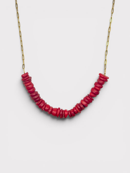 Collier - Ghjuvanna x Corail Bambou