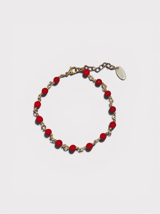 Bracelet - Santina x Corail Bambou