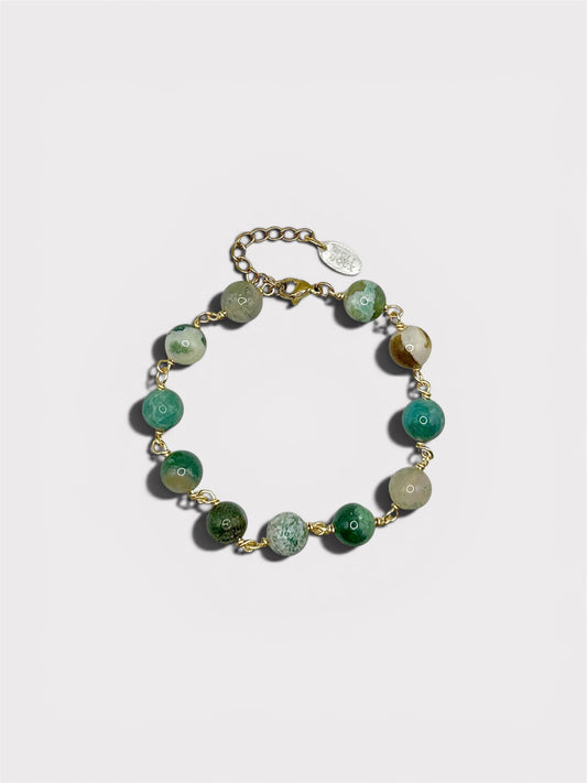 Bracelet - Vittoria x Agate Mousse d’Amérique