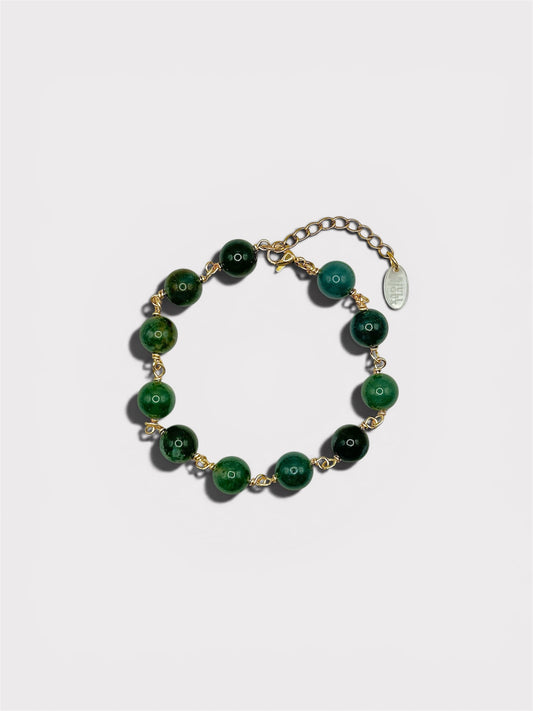 Bracelet - Vittoria x Agate Mousse d’Afrique