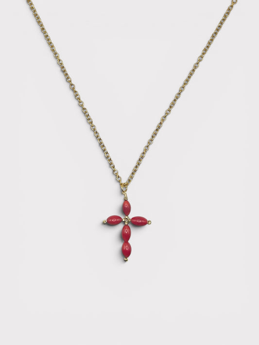 Collier - Santa x Corail Bambou