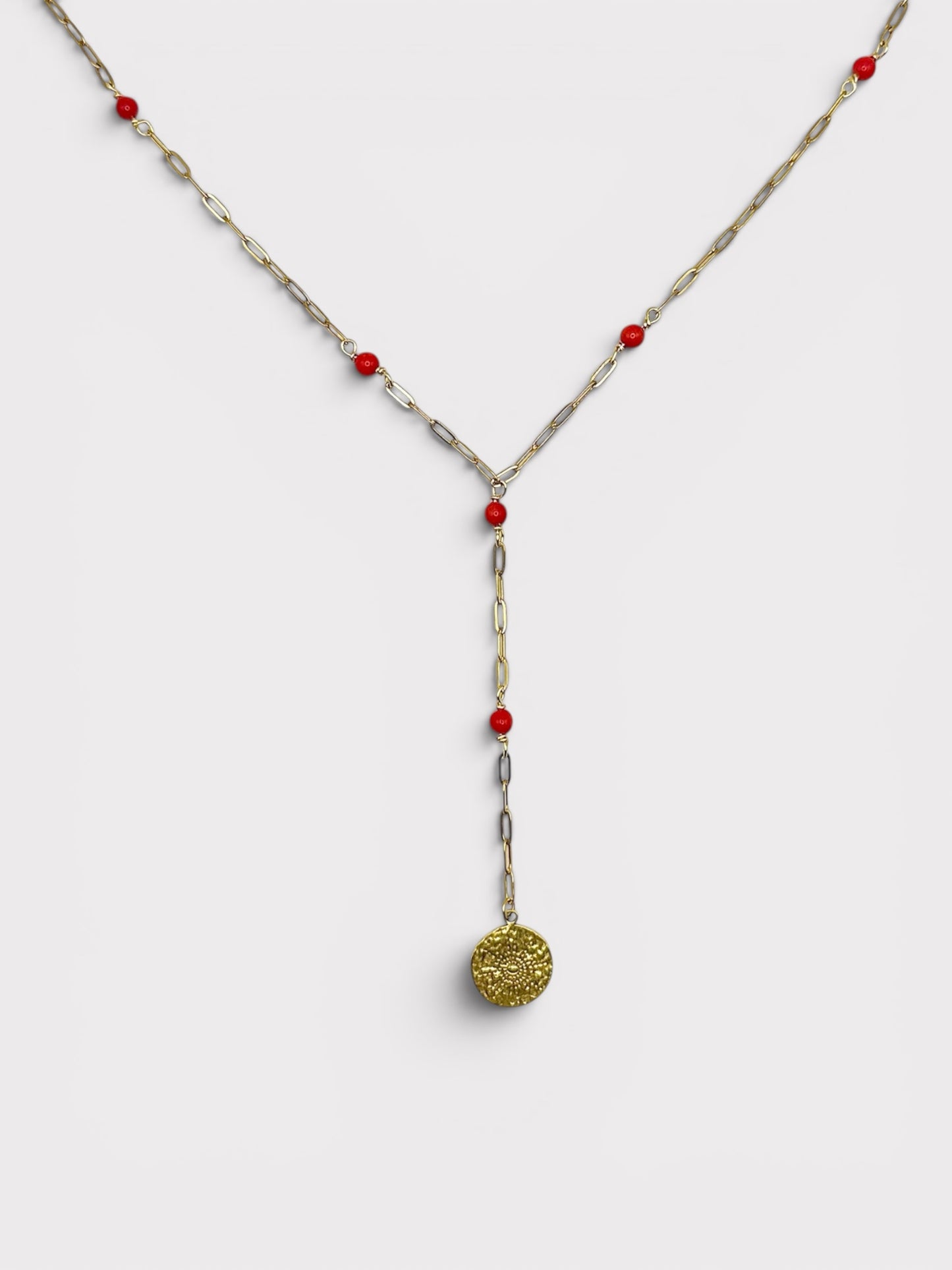 Collier - Lelia x Corail Bambou