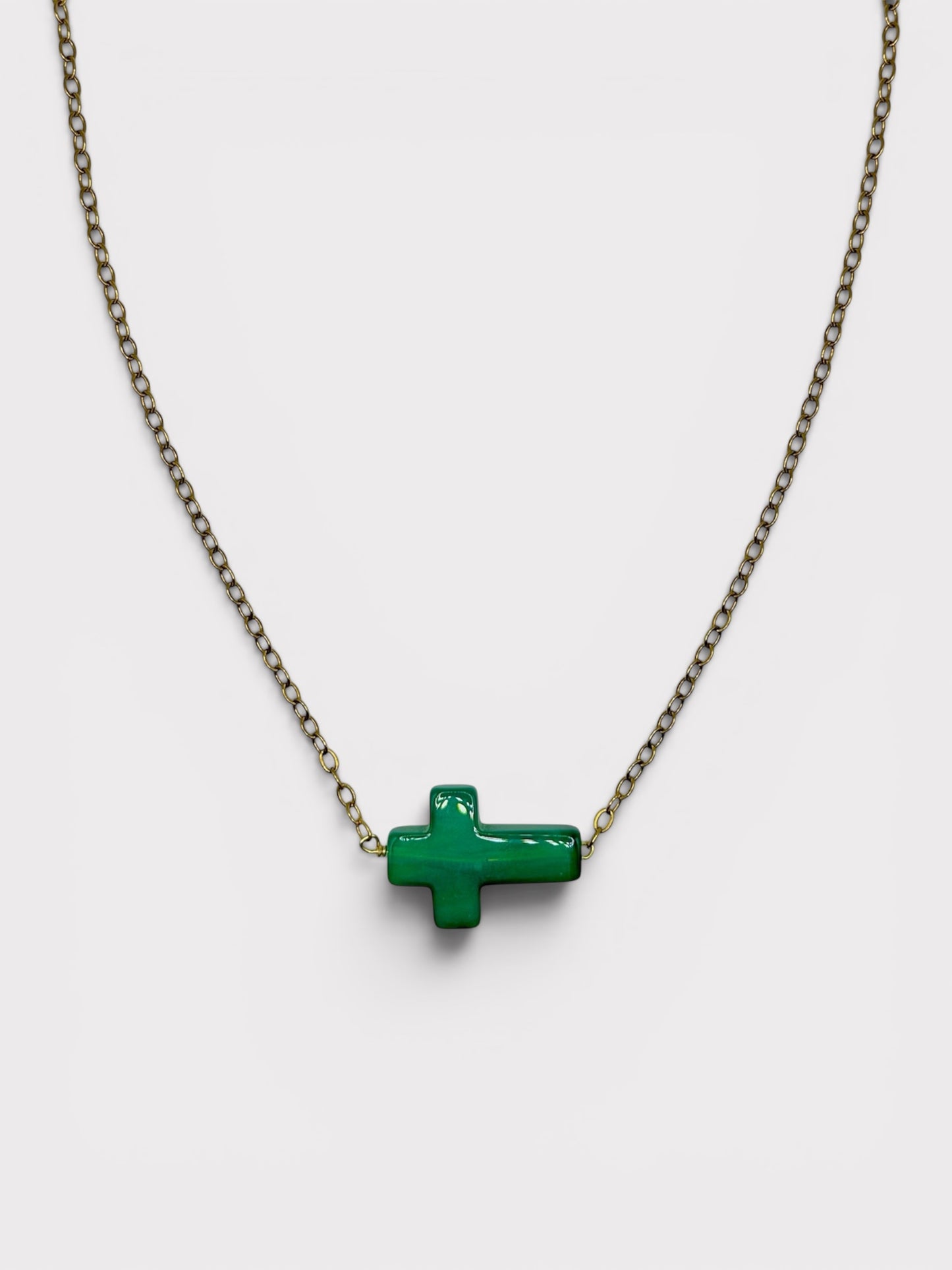 Collier Sautoir - Maddalena x Onyx vert