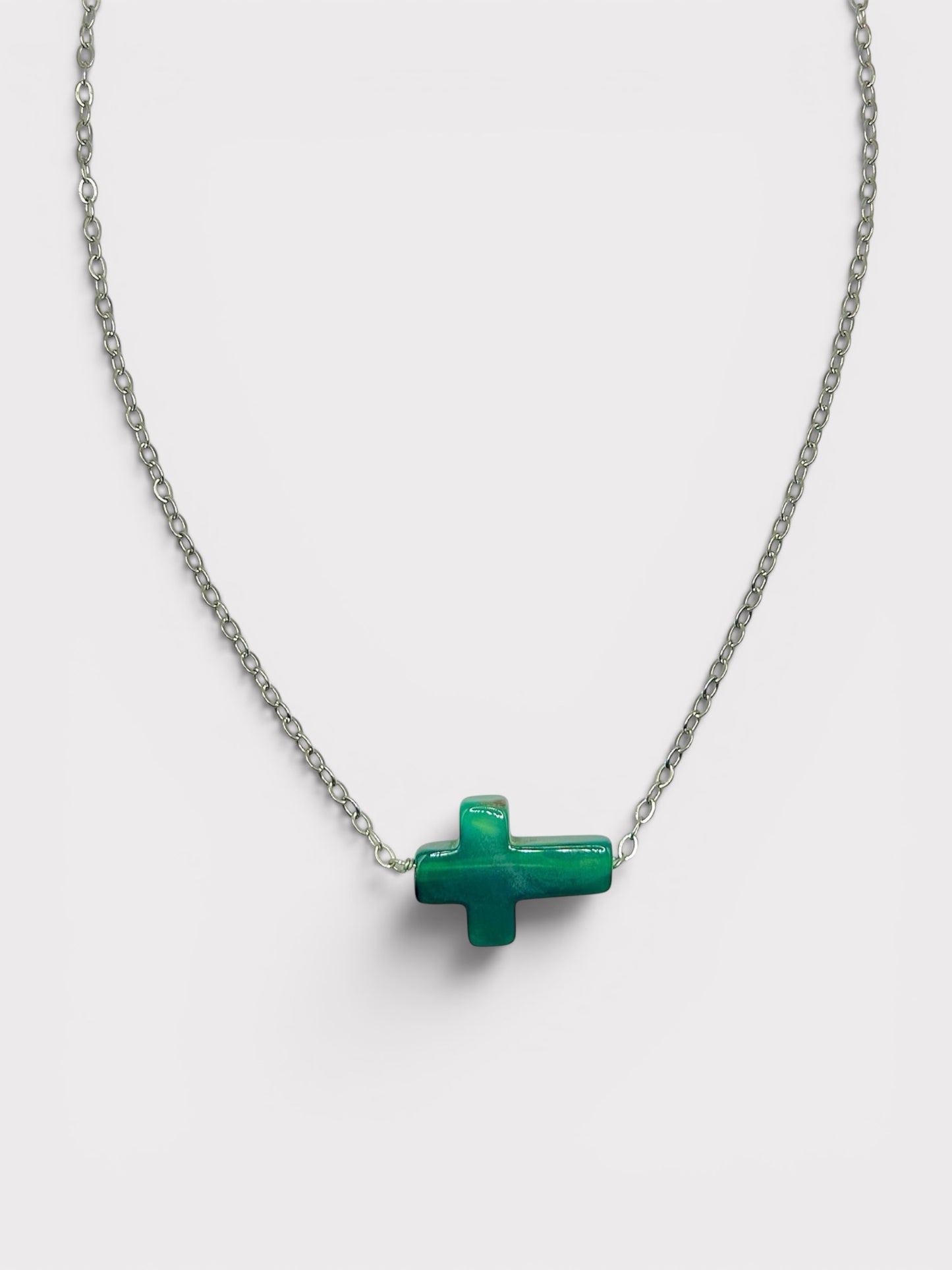 Collier Sautoir - Maddalena x Onyx vert